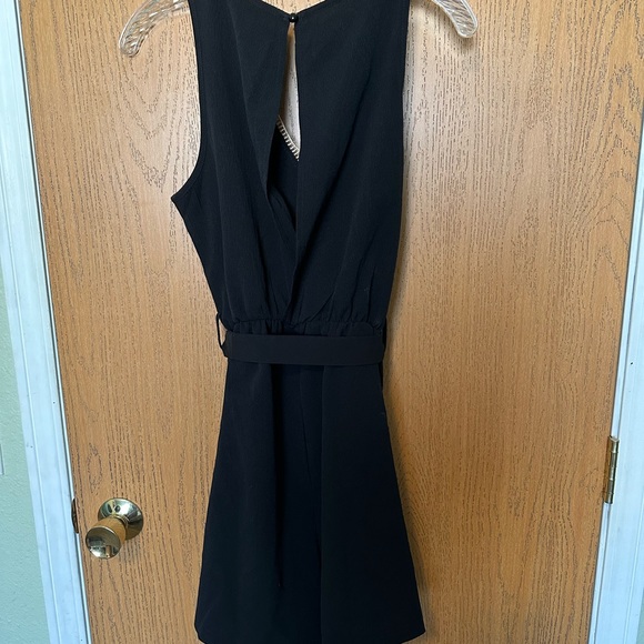 Black Lace Romper - Picture 2 of 2